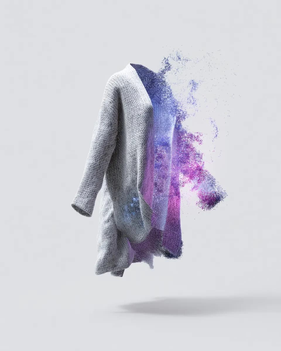 Rendering del design di maglieria 1