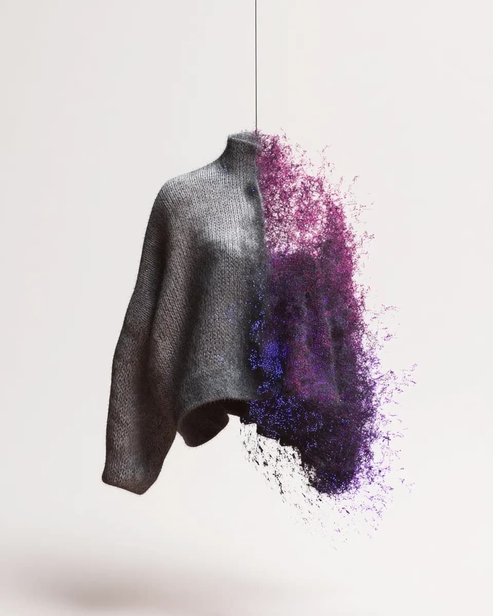 Rendering del design di maglieria 2